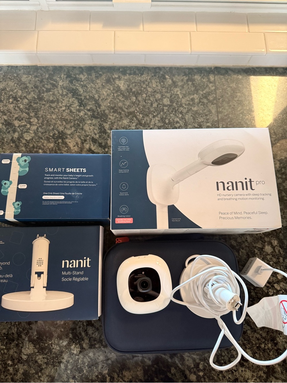 NWOT NANIT Pro HD Baby Monitor Camera - White